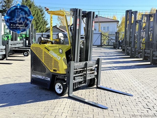 τετραπλής κατεύθυνσης περονοφόρο όχημα Combilift C3000CB GAS TRIPLEX 4900 POSITIONER