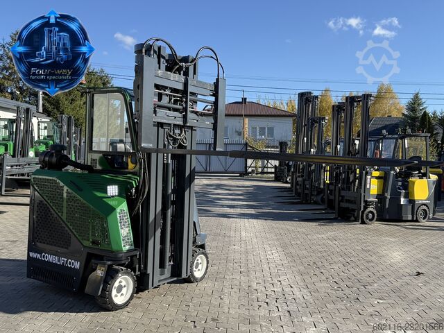 Carretilla retráctil de 4 vías Combilift C2500CB DIESEL TRIPLEX 6000 POSITIONER
