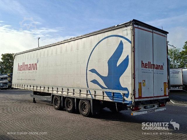 Ανοιχτό ημιρυμουλκούμενο με μουσαμά Schmitz Cargobull Curtainsider Mega Getränke
