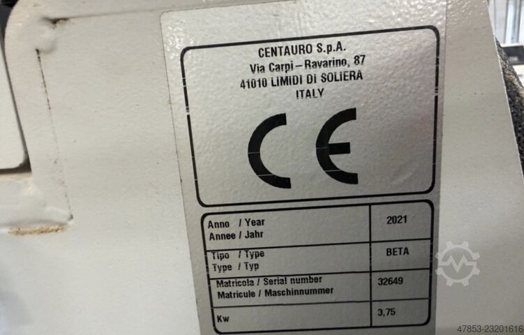 3-axlig stämphålsmaskin CENTAURO BETA