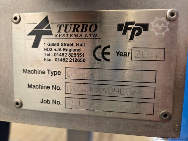 Pneumatický porcovač TURBO D252P