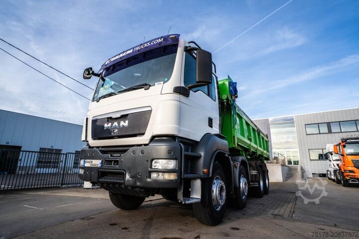 Tipper MAN TGS 35.400 BB -BIBENNE+BACHE