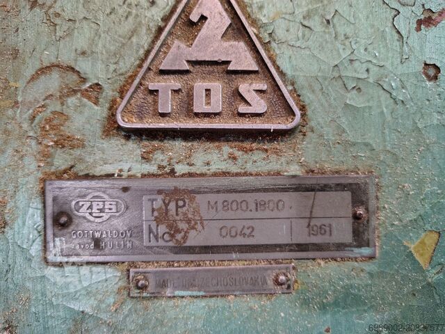 Veneer rotary slicer, veneer cutting TOZ M800.1800