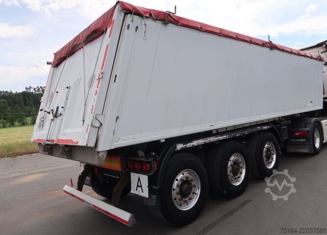 Semi-remorque benne Kempf SKM 35/3 Alukastenmulde