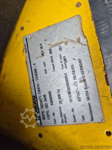 Lerakó tömörítő Bomag BC472 RB - Compactor
