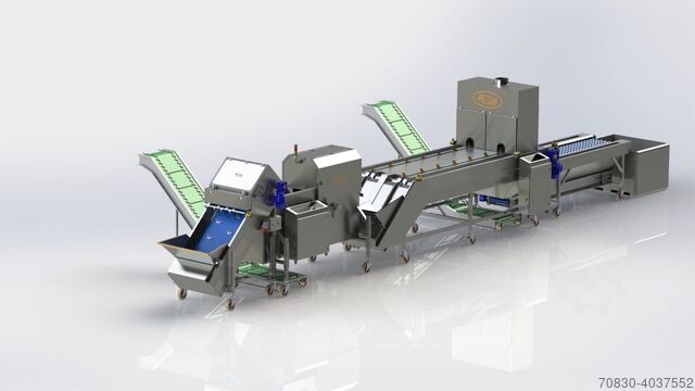 Uien peeling machine IMIZUNI Sp. z o.o. IMIZUNI LDOC-2R/8500