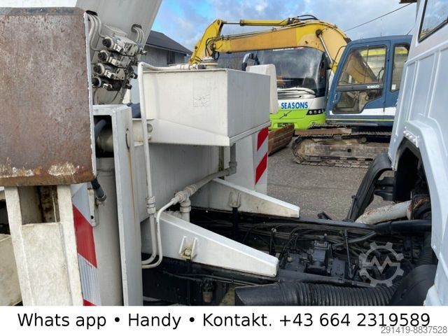 Working platform truck STEYR 91 .170 Hubsteiger 25 M BJ 1981