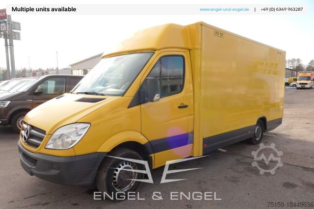 Dobozos furgon mercedes-benz SPRINTER 310 CDI MAXI EURO-5 KOFFER REGALE KAMERA DURCHGANG COC