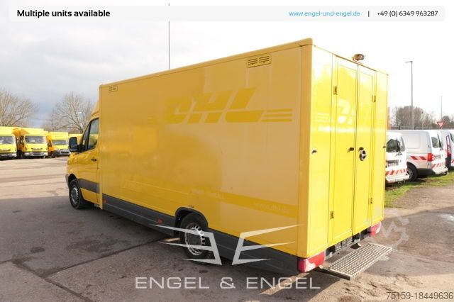 Dobozos furgon mercedes-benz SPRINTER 310 CDI MAXI EURO-5 KOFFER REGALE KAMERA DURCHGANG COC