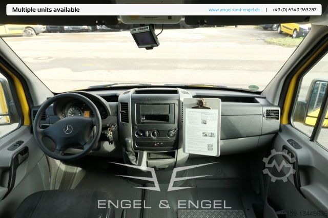 Dobozos furgon mercedes-benz SPRINTER 310 CDI MAXI EURO-5 KOFFER REGALE KAMERA DURCHGANG COC