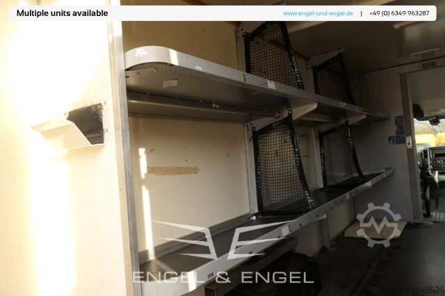 Dobozos furgon mercedes-benz SPRINTER 310 CDI MAXI EURO-5 KOFFER REGALE KAMERA DURCHGANG COC