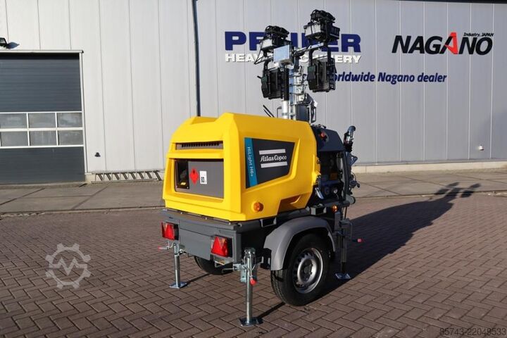 Lystårn Atlas Copco Hilight H6+ Valid inspection, Max Boom Height 8m,