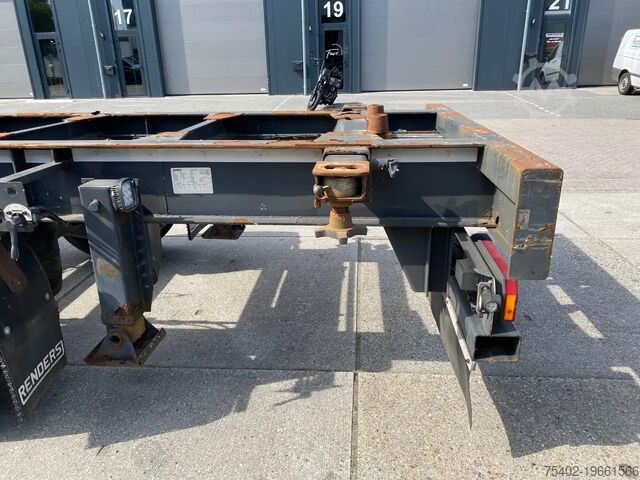 Containervervoer Renders RMAC9.9NA / Container aanhanger BDF / SAF + Disc