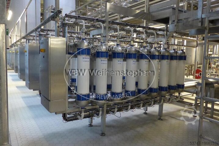 Membrane filtration module (4 skids, each with 18 membrane modules) Pentair Südmo GmbH 