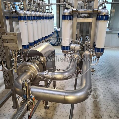 Membrane filtration module (4 skids, each with 18 membrane modules) Pentair Südmo GmbH 