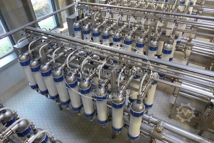 Membrane filtration module (4 skids, each with 18 membrane modules) Pentair Südmo GmbH 