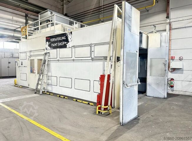 Lackieranlage Schilder-/spuitcabine Carmat, model GMD 110-V
