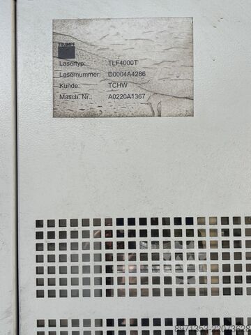 Wycinarka laserowa TRUMPF Trumatic L3030