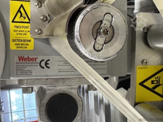 Ετικετέζα με ενσωματωμένο εκτυπωτή Weber Legi Air 4050EG u 4050E CC