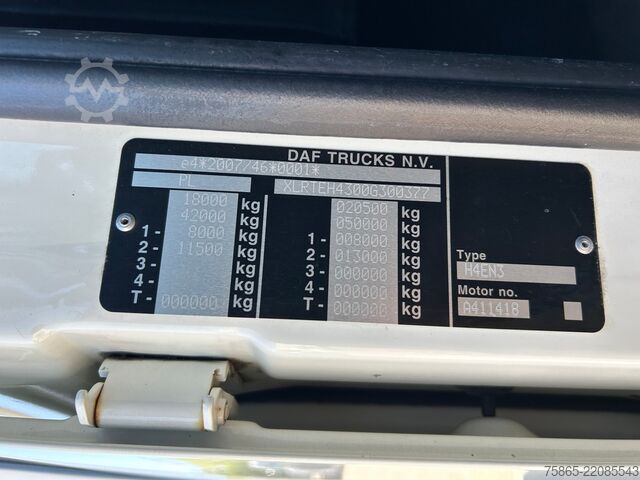Standard-SZM DAF XF 480 FT SSC / 608 dkm / Euro 6 D / 2 Tanks / ...