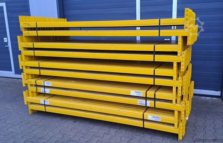 Höglagers pallställsystem SSI Schäfer PR 600 Regallänge: 25,50 lfm.