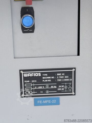 Máquina curvadora de alambre Wafios BMZ 42