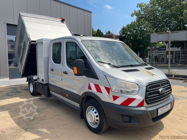 φορτηγό ανατρεπόμενο βαν Ford Transit Kipper aus 1.Hand+Klima+AHK+EU5