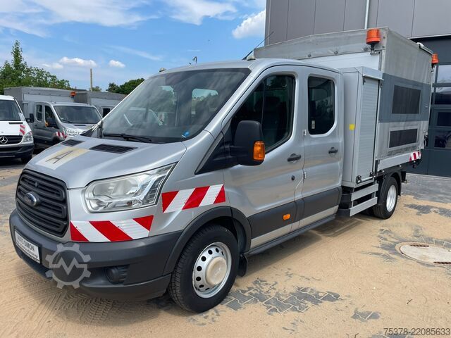 φορτηγό ανατρεπόμενο βαν Ford Transit Kipper aus 1.Hand+Klima+AHK+EU5