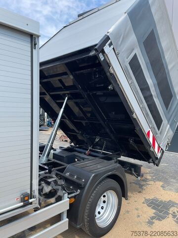 φορτηγό ανατρεπόμενο βαν Ford Transit Kipper aus 1.Hand+Klima+AHK+EU5