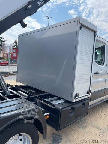 φορτηγό ανατρεπόμενο βαν Ford Transit Kipper aus 1.Hand+Klima+AHK+EU5