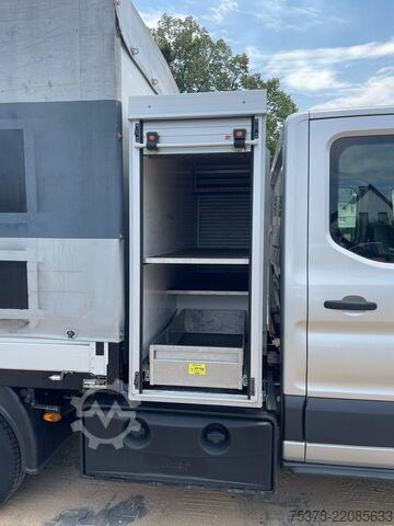 φορτηγό ανατρεπόμενο βαν Ford Transit Kipper aus 1.Hand+Klima+AHK+EU5