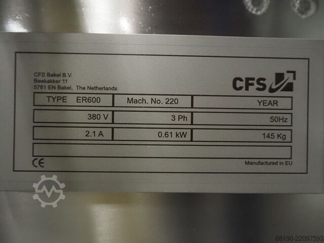 Eiwitteermachine CFS ER600