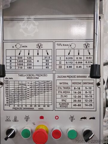 Oszlopos fúrógép MTP Z5150B – Új Metal Technics Polska MTP Z5150B