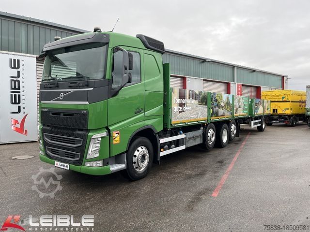 Ladbil med lad VOLVO FH 500 8x2*Lenkachse*Staplerhalter.*Komplettzug*