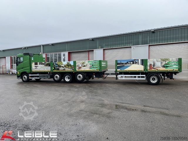 Ladbil med lad VOLVO FH 500 8x2*Lenkachse*Staplerhalter.*Komplettzug*
