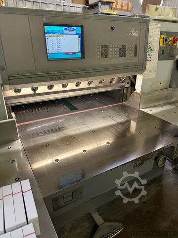Pappersskärmaskin POLAR 92E Cutting System + RB2 + Elevator
