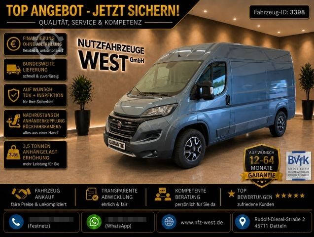 Bestelwagen met verhoogd dak FIAT Ducato 2,3 JTD*Hoch+Lang*Automatik*Garantie*