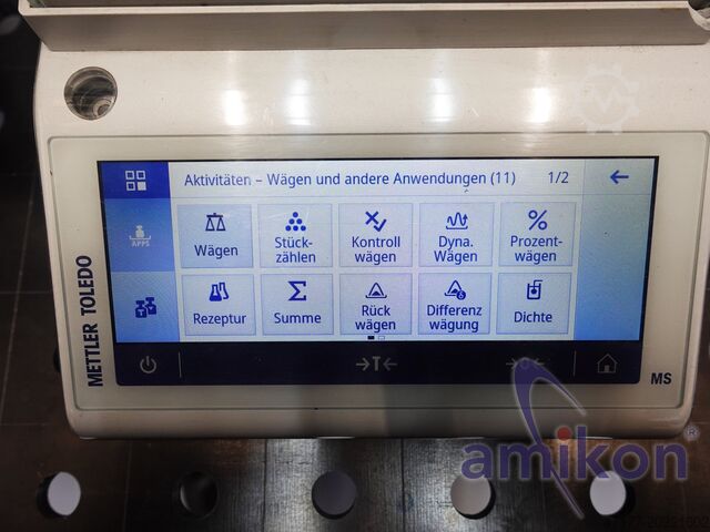 Bilancia analitica – 0,1 mg / 120 g Mettler Toledo MS104TS/00