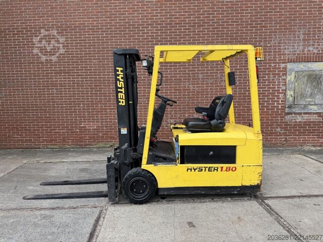 Electric 3-wheel forklift Hyster J1.80XMT