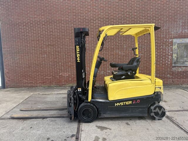 Electric 4-wheel forklift Hyster J2.0XN LWB