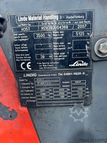 Frontlastare truck LINDE 2 x vorhanden Linde H35T Gas