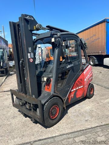 Frontlastare truck LINDE 2 x vorhanden Linde H35T Gas