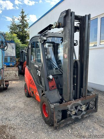 Frontlastare truck LINDE 2 x vorhanden Linde H35T Gas
