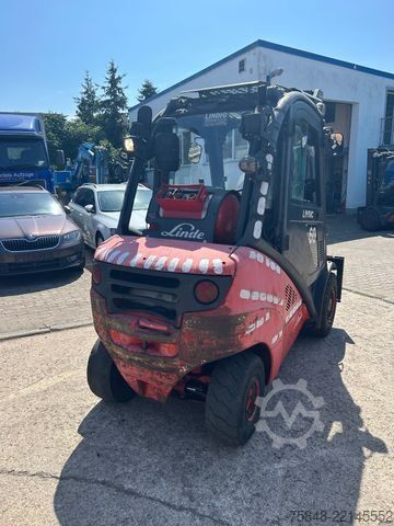 Frontlastare truck LINDE 2 x vorhanden Linde H35T Gas