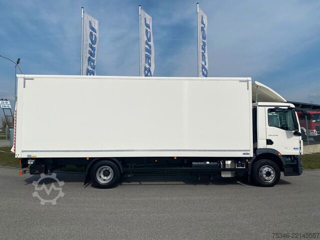 Box truck MAN TGM 15.290 BL/Koffer/3Sitzer/NL8,0 To/LBW/17 tkm