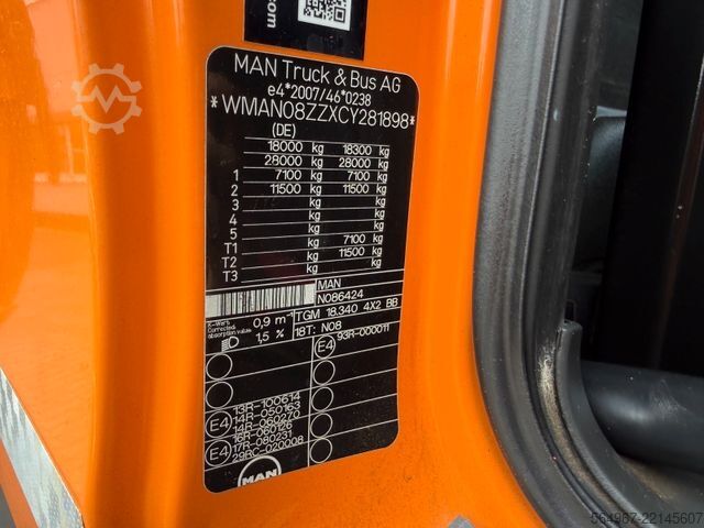Trostrani kiperski kamion MAN TGM 18.340 3-Seiten-Kipper