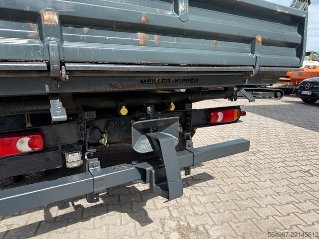 Trostrani kiper kombi IVECO 100E22 3-Seiten-Kipper Automatik