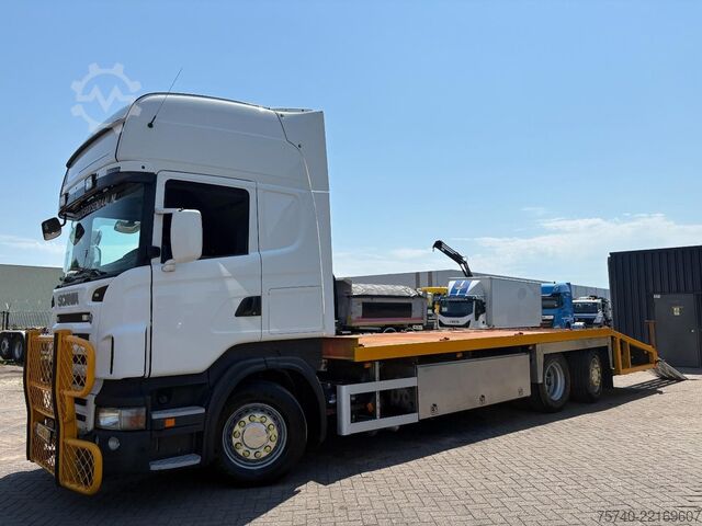 Furgón portacoches Scania R 480 6X2 + 3 PEDALS + STUURAS + EURO 5 + ALU O...