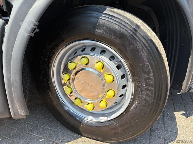 Furgon samochodowy do przewozu aut Scania R 480 6X2 + 3 PEDALS + STUURAS + EURO 5 + ALU O...