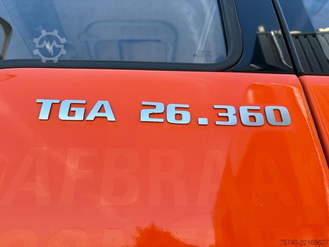 System för krokarm MAN TGA 26.360 + 6X4 + HAAKARM SYSTEEM + MANUAL + B...